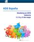 KDE España. Akademy-es 2018 Valencia 11,12 y 13 de mayo
