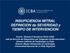 INSUFICIENCIA MITRAL DEFINICION de SEVERIDAD y TIEMPO DE INTERVENCION
