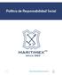 Política de Responsabilidad Social