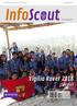 Boletín Oficial de la Asociación de Scouts del Perú. Nro. 406 julio Vigilia Rover 2018 Servir!