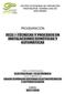 PROGRAMACIÓN 0521 TÉCNICAS Y PROCESOS EN INSTALACIONES DOMÓTICAS Y AUTOMÁTICAS
