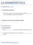 LA HERMENE UTICA. RAE: Ciencia: Conjunto de conocimientos obtenidos mediante la de los que se deducen principios y leyes generales.
