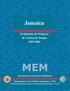JAMAICA. Mecanismo de Evaluación Multilateral (MEM) Grupo de Expertos Gubernamentales (GEG)