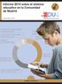 Informe 2013 sobre el sistema educativo en la Comunidad de Madrid