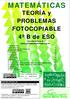 MATEMÁTICAS. TEORÍA y PROBLEMAS FOTOCOPIABLE 4º B de ESO. LibrosMareaVerde.tk