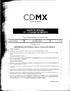 CDMX CIUDAD DE MÉXICO. Órgano de Difusión del Gobierno de la Ciudad de México 5 DE ABRIL DE 2018 ÍNDICE ADMINISTRACIÓN PÚBLICA DE LA CIUDAD DE MÉXICO