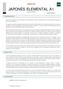 JAPONÉS ELEMENTAL A1