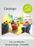 Catalogo. Cel Bucaramanga - Colombia. iseñ r. Vive. Diseña. Crea