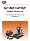 MC1000 / MC1001 PRENSA NEUMÁTICA