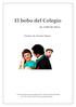 El bobo del Colegio. de LOPE DE VEGA. Versión de Antonio Álamo