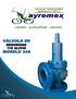 VÁLVULA DE SEGURIDAD Y/O ALIVIO MODELO 34 A