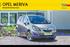 OPEL MERIVA. Manual de Instrucciones