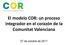 El modelo COR: un proceso integrador en el corazón de la Comunitat Valenciana. 27 de octubre de 2017