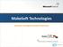 MakeSoft Technologies. Soluciones Tecnológicas de Gestión Empresarial