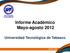 Informe Académico Mayo-agosto Universidad Tecnológica de Tabasco