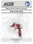 ÍNDICE: Pág. Manual ACOE 100-G