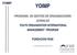 YOIMP YOIMP PROGRAMA DE GESTIÓN DE ORGANIZACIONES JUVENILES YOUTH ORGANIZATION INTERNATIONAL MANAGEMENT PROGRAM FUNDACION FASE. 1 de diciembre de 2015