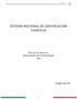 SISTEMA NACIONAL DE CERTIFICACIÓN TURÍSTICA. Manual de operación ORGANISMOS DICTAMINADORES (OD)