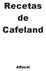 Recetas de Cafeland. Alfocol