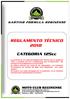 REGLAMENTO TÉCNICO 2018