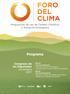 Proposición de Ley de Cambio Climático y Transición Energética. Programa