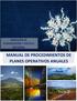DIRECCIÓN DE PLANIFICACIÓN Y POLÍTICA SECTORIAL MANUAL DE PROCEDIMIENTOS DE PLANES OPERATIVOS ANUALES