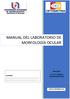 MANUAL DEL LABORATORIO DE MORFOLOGÍA OCULAR