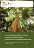 La certificación FSC en el Perú: avances y desafíos de las concesiones forestales maderables 1