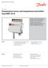 Temperature sensor and temperature transmitter Type MBT 5410