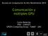 Comunicación y múltiples GPU