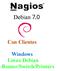 Con Clientes Windows Linux Debian Router/Switch/Printers