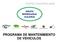 PROGRAMA DE MANTENIMIENTO DE VEHICULOS