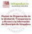 Manual de Organización de la Unidad de Transparencia y Acceso a la Información del Municipio de Ixtapaluca