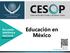 Encuesta telefónica nacional. Diciembre de Educación en México