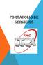 PORTAFOLIO DE SERVICIOS