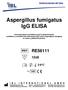 Aspergillus fumigatus IgG ELISA