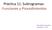 Práctica 11. Subrogramas: Funciones y Procedimientos. Prof. Eliana Guzmán U.
