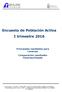 Encuesta de Población Activa I trimestre Principales resultados para Canarias Comparación resultados Canarias/Estado