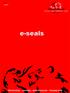 3062 español. e-seals PROTECCION - CONTROL - IDENTIFICACION - TRAZABILIDAD
