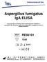 Aspergillus fumigatus IgA ELISA