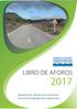 LIBRO DE AFOROS. Diputación de Valencia -Área Carreteras Servicio de Seguridad Vial y Supervisión