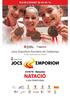 JOCS EMPORION JOCS ESPORTIUS ESCOLARS DE CATALUNYA. Club Natació Banyoles Passeig Antoni Gaudí, Banyoles. Consell Esportiu de la Cerdanya