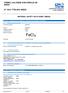 FERRIC CHLORIDE ANHYDROUS AR MSDS N CAS: MSDS MATERIAL SAFETY DATA SHEET (MSDS)