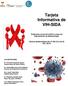 Tarjeta Informativa de VIH-SIDA