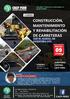 CONSTRUCCIÓN, MANTENIMIENTO Y REHABILITACIÓN DE CARRETERAS