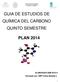 PLAN 2014 ELABORADA SEM 2018 A Revisado por: QBP Celina Bastida L.