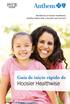Atendiendo al Hoosier Healthwise, Healthy Indiana Plan y Hoosier Care Connect. Guía de inicio rápido de Hoosier Healthwise AIN-MEM SP