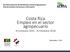 Costa Rica Empleo en el sector agropecuario III trimestre III trimestre 2018
