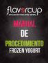 COFFEE,JUICE BAR & SHAKES, GOFRES +AND MORE... MANUAL PROCEDIMIENTO