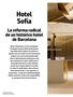 Hotel Sofía. La reforma radical de un histórico hotel de Barcelona